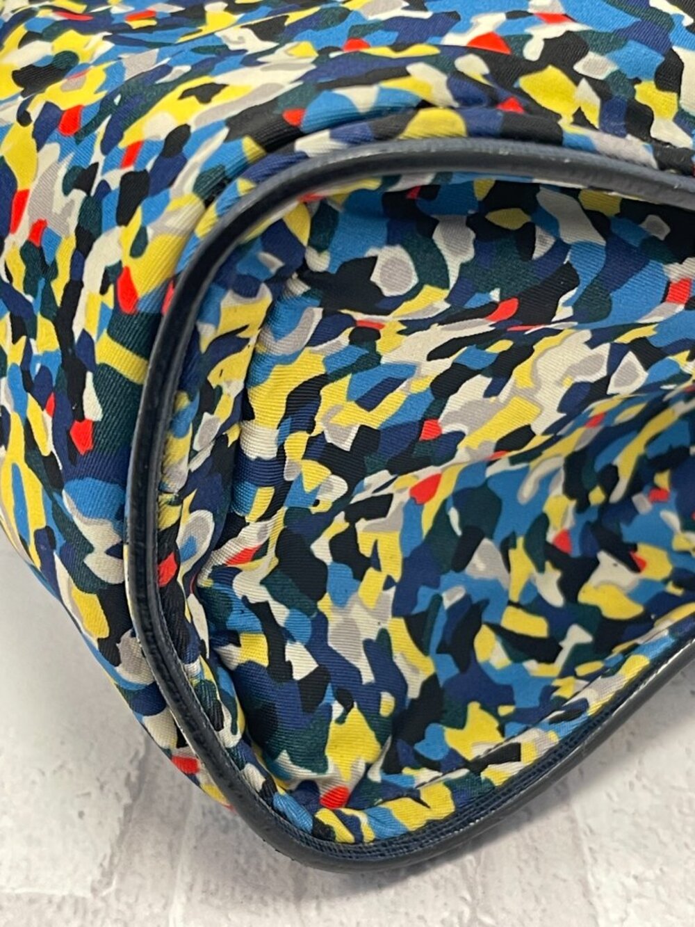 Fendi Monster Nylon Confetti Tote w/ Leather Trim, authentic! - Picture 9 of 15